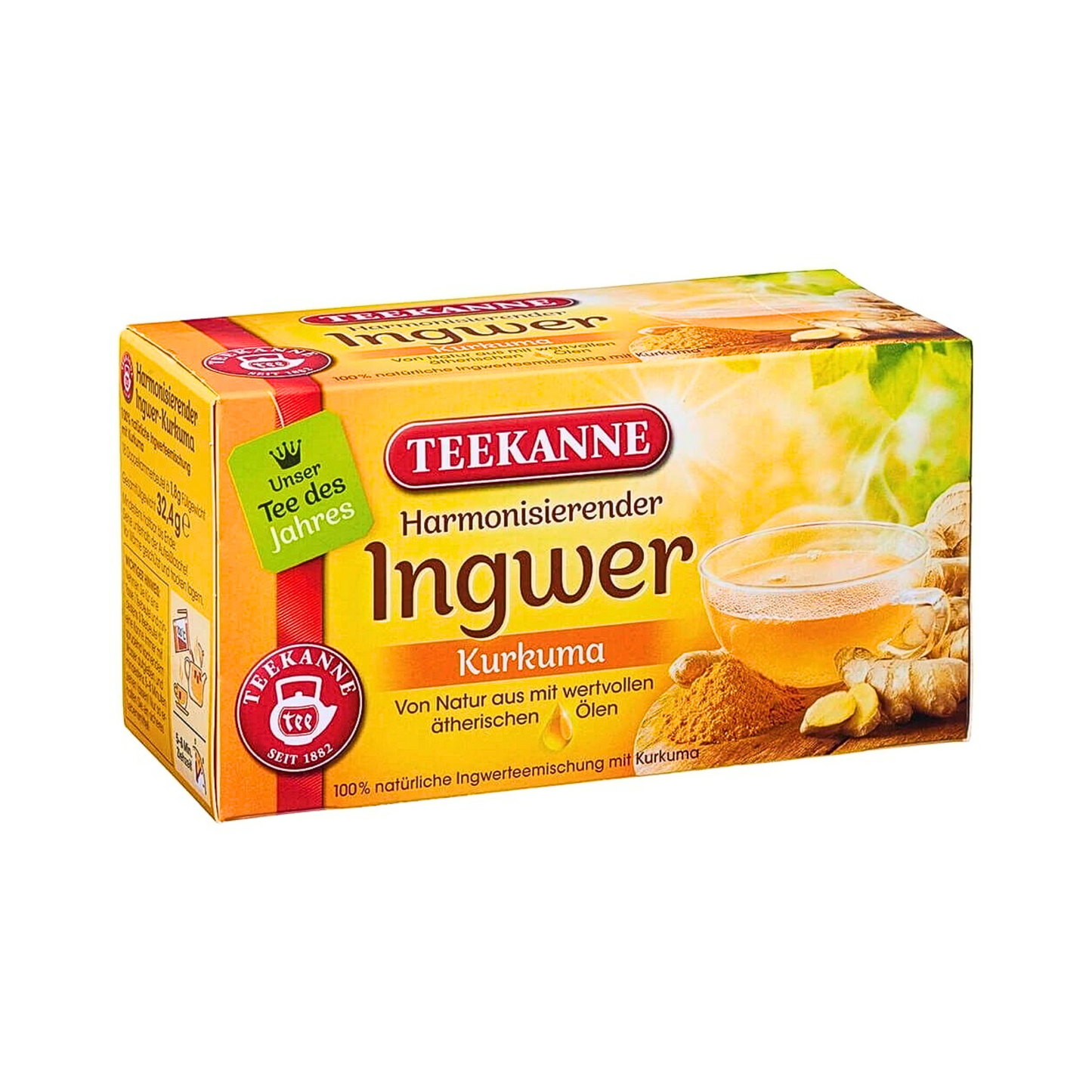 Teekanne Ingwer-Kurkuma 18ST 32,4g