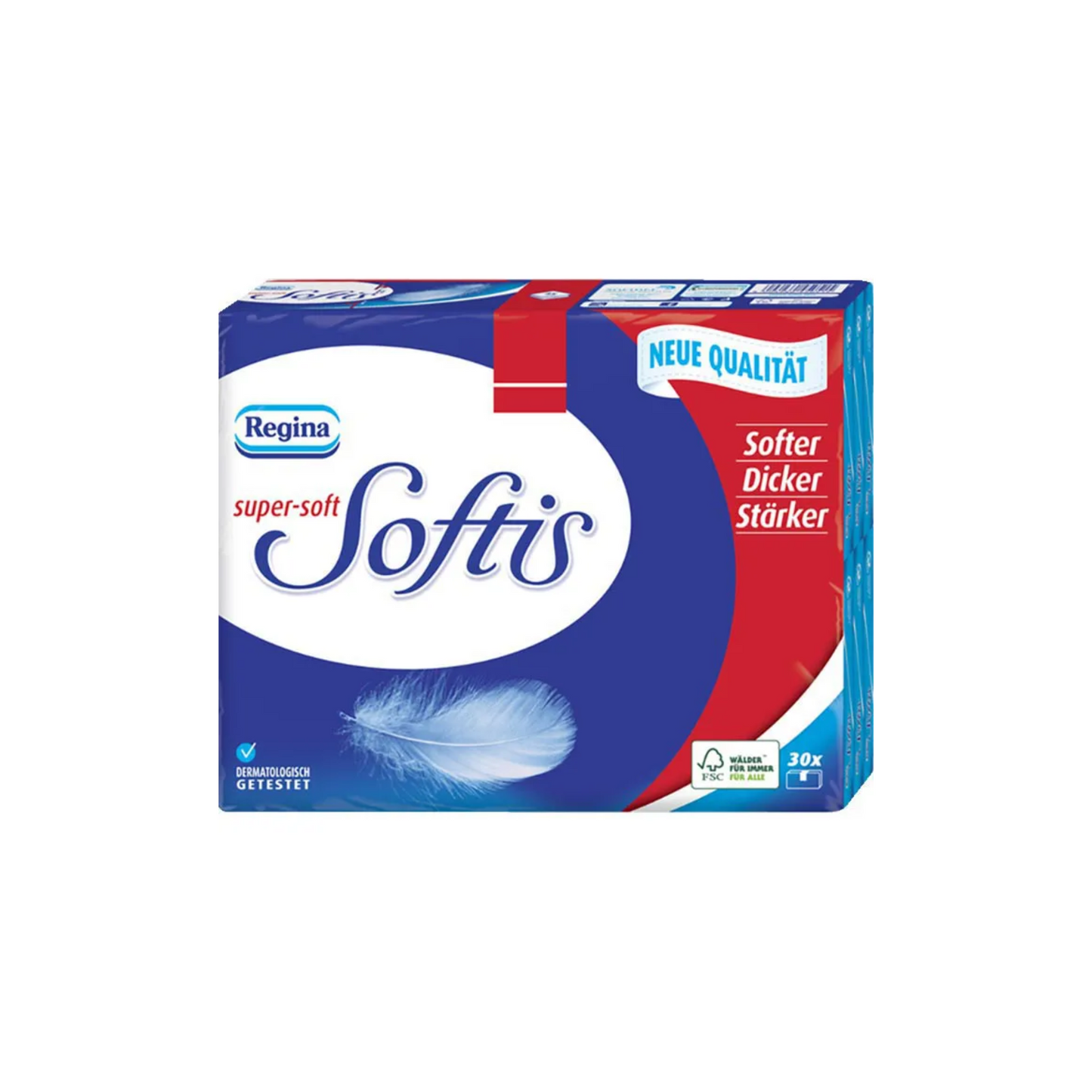Softis Taschentücher 4-lagig 30x9ST