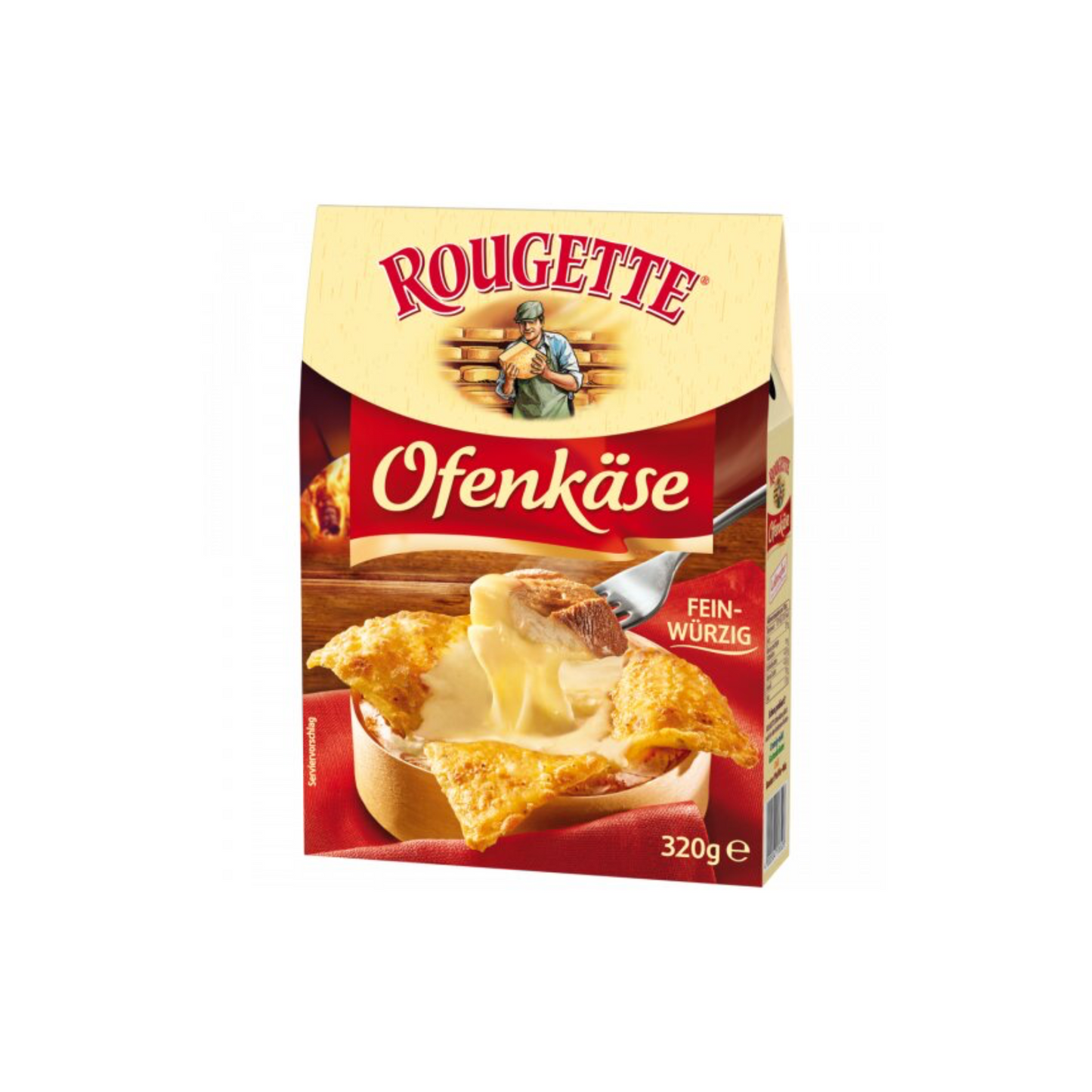 Rougette Ofenkäse fein würzig 58% Rahmstufe 320g