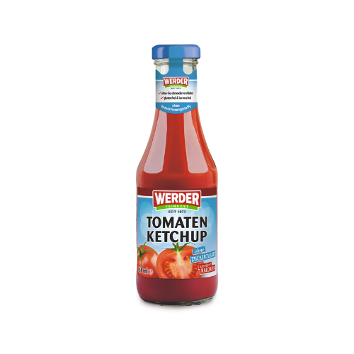 Werder Tomatenketchup 0% Zuckerzusatz 450ml