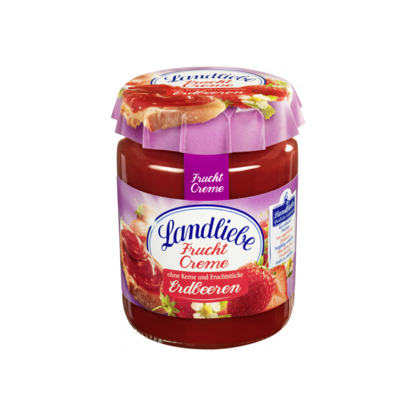 Landliebe Fruchtcreme Erdbeere fein passiert 200g