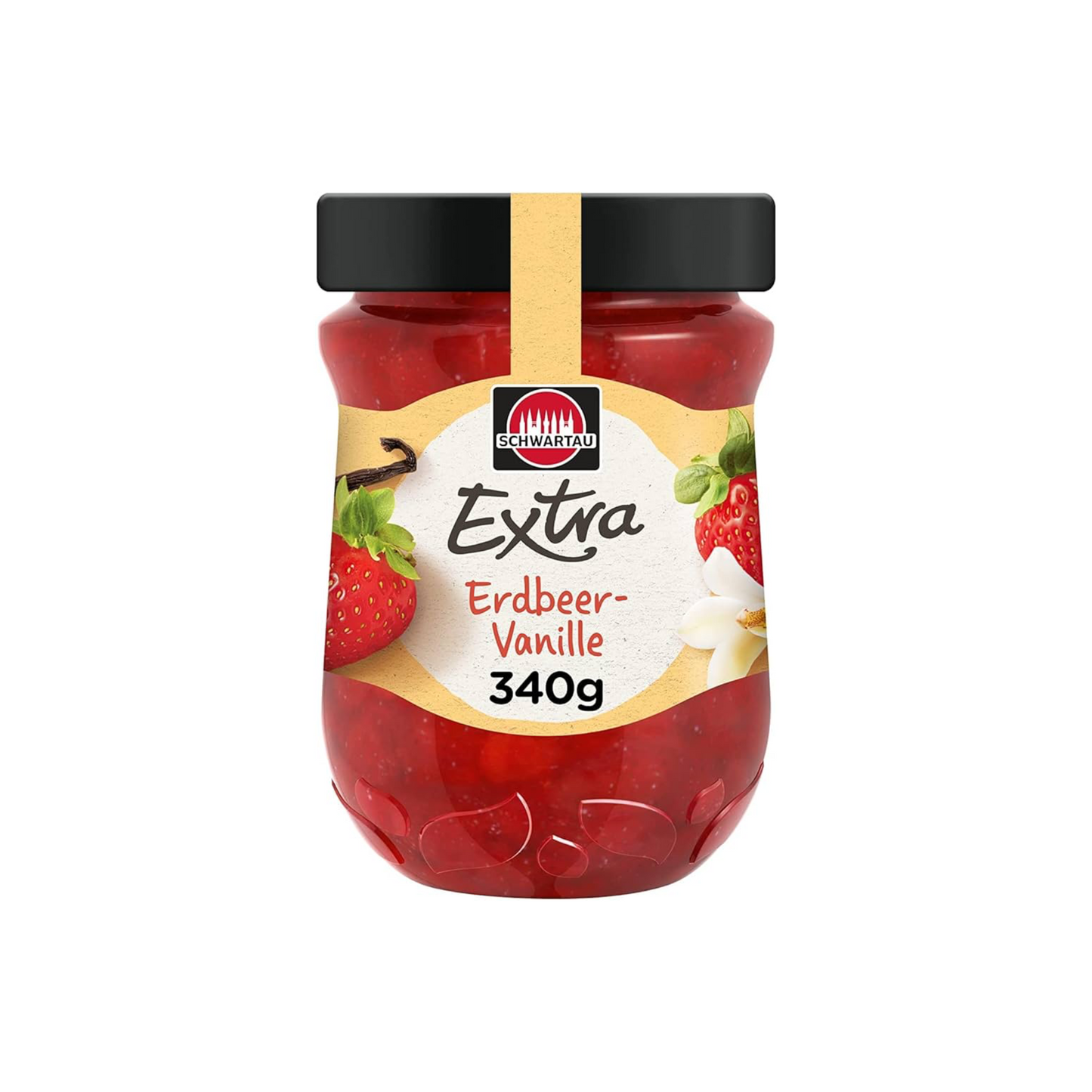Schwartau Extra Erdbeer-Vanille 340g
