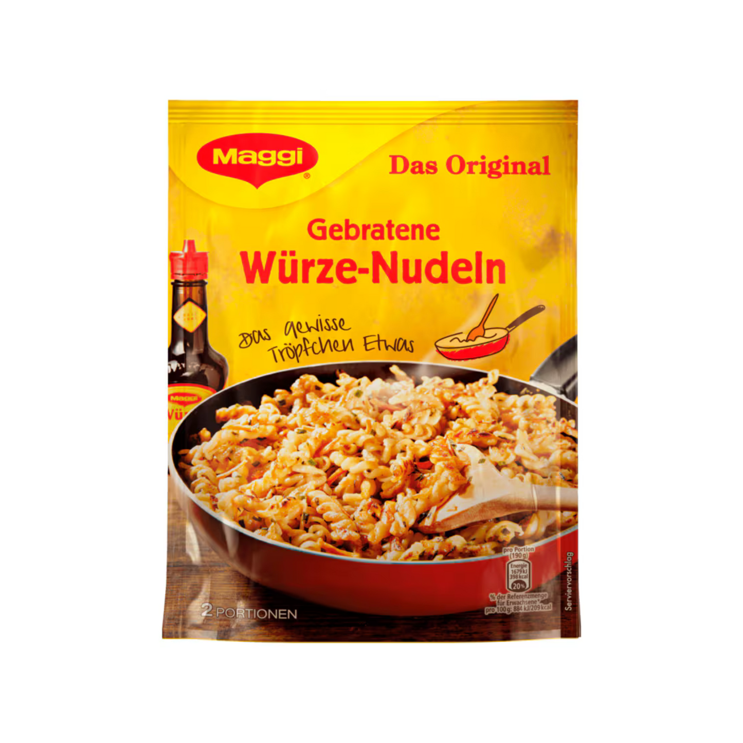 Maggi gebratene Nudeln mit Würze 191g