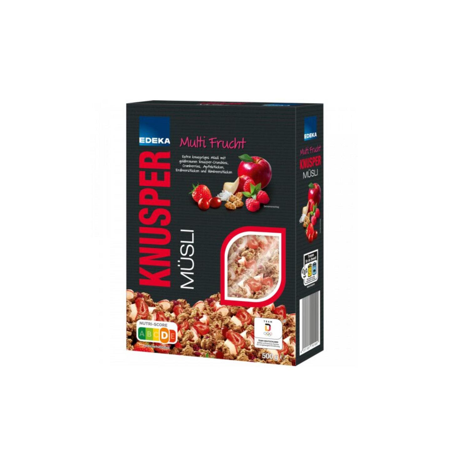 EDEKA Herzstücke Knusper Müsli Multifrucht 500g