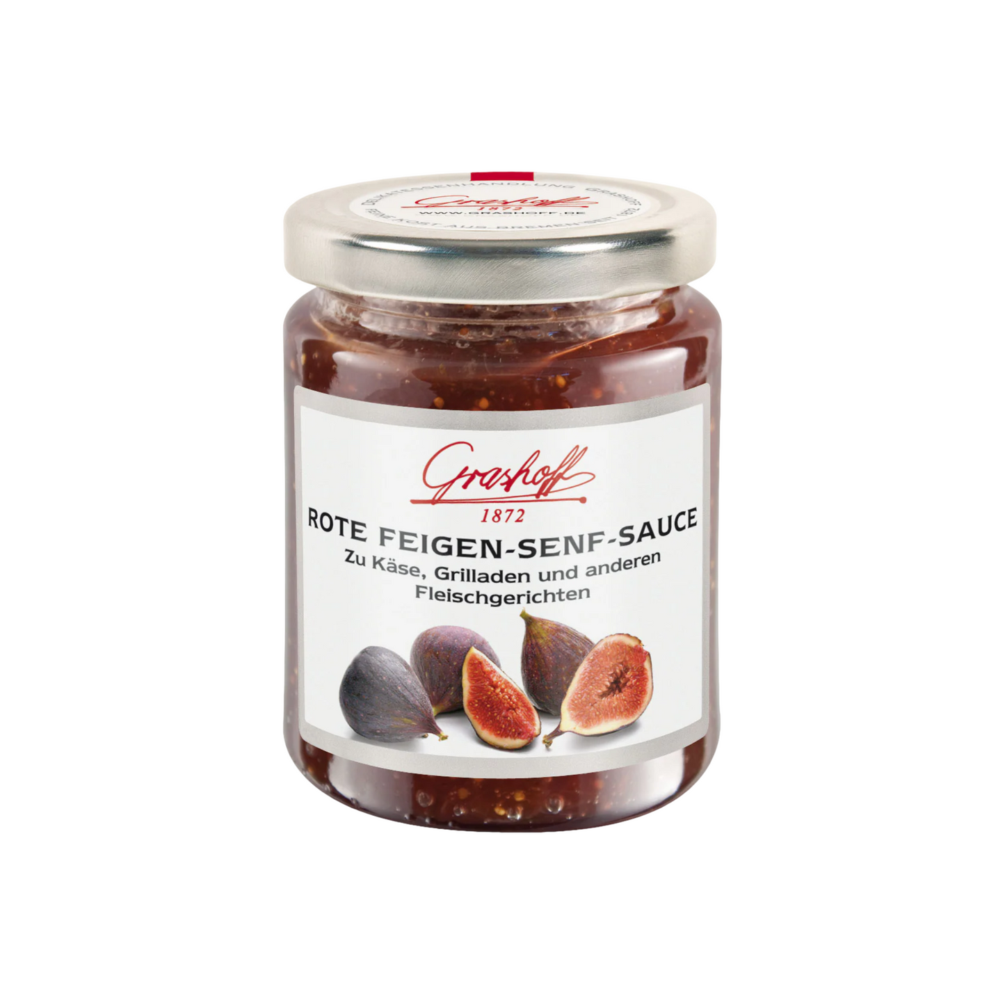 Grashoff Feigen-Senfsauce rot 200ml