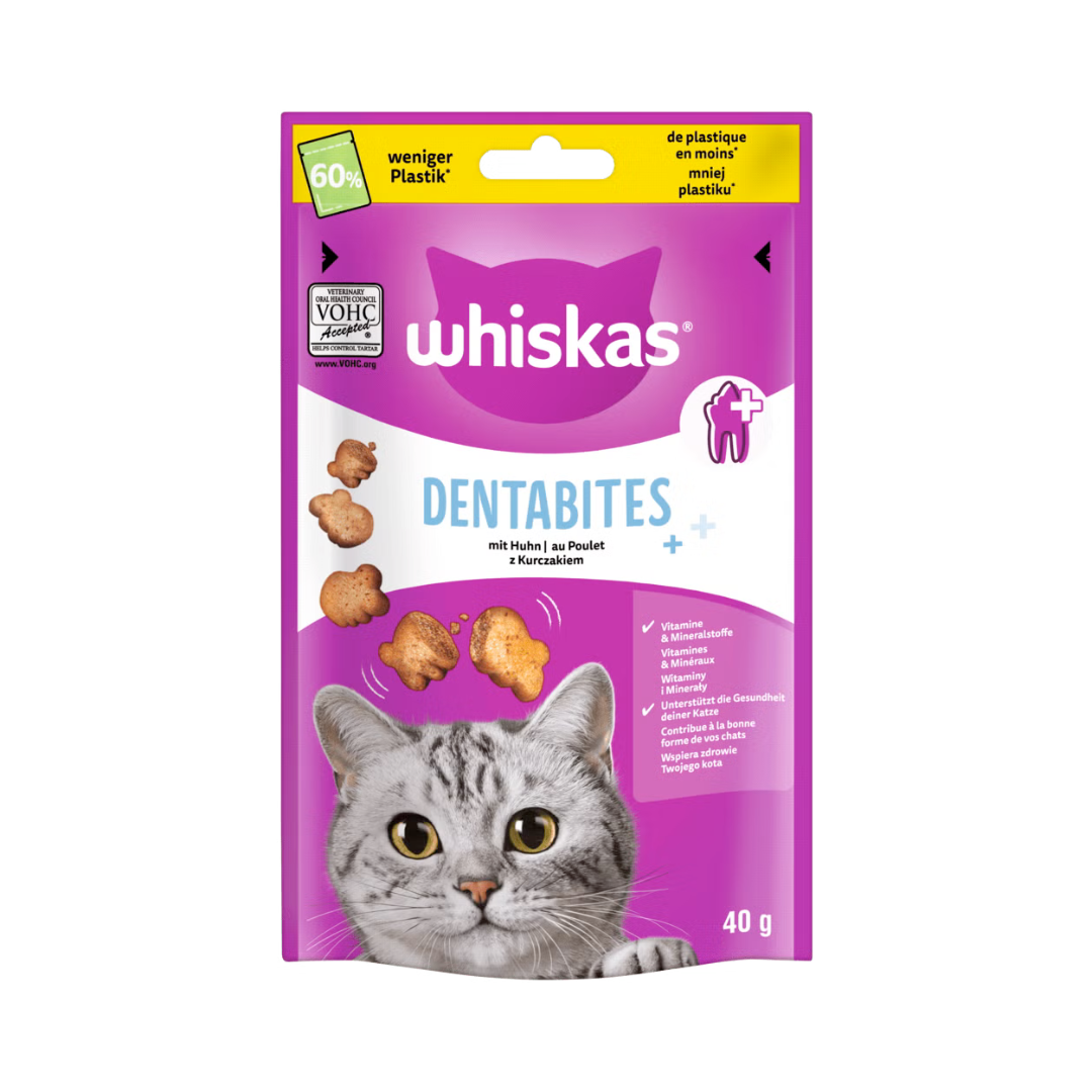 Whiskas Dentabites mit Huhn 40g