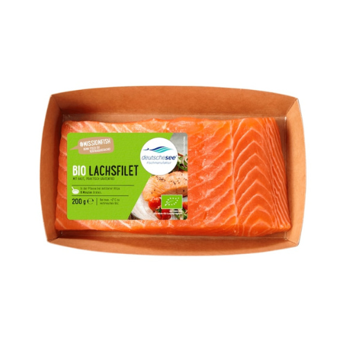 Bio Deutsche See Lachsfilet 200g