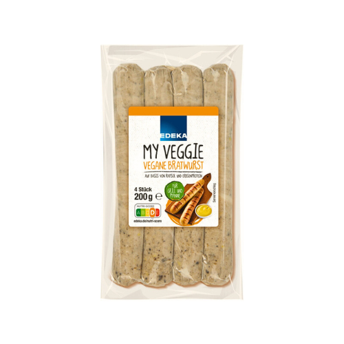 EDEKA My Veggie Vegane Bratwurst 200g