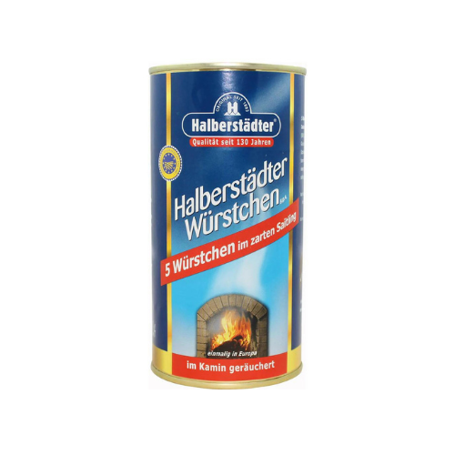 Halberstädter Würstchen im Kamin geräuchert, im zarten Saitling 5ST 550g