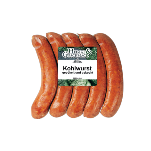 Gutfleisch Rauchenden Kohlwurst 5x100g