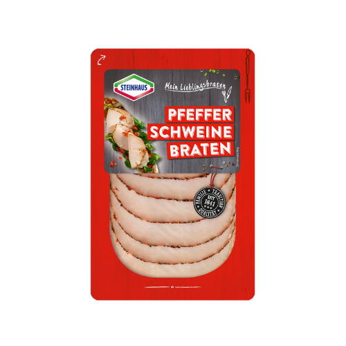 Steinhaus Gekochter Lachsschinken Pfeffer 100g ITW