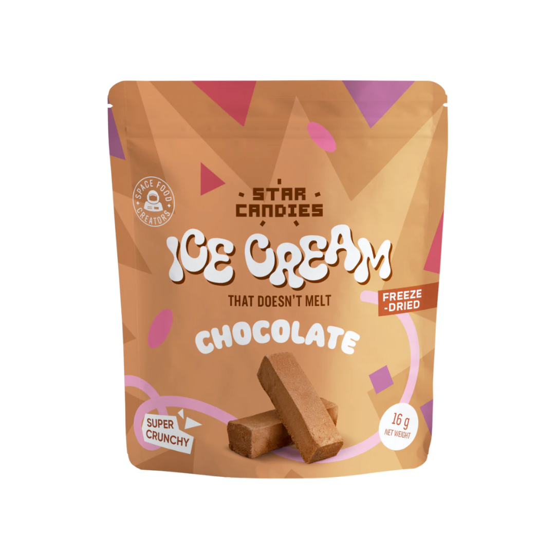 Star Candies Ice Cream Freeze dried Chocolate 16g