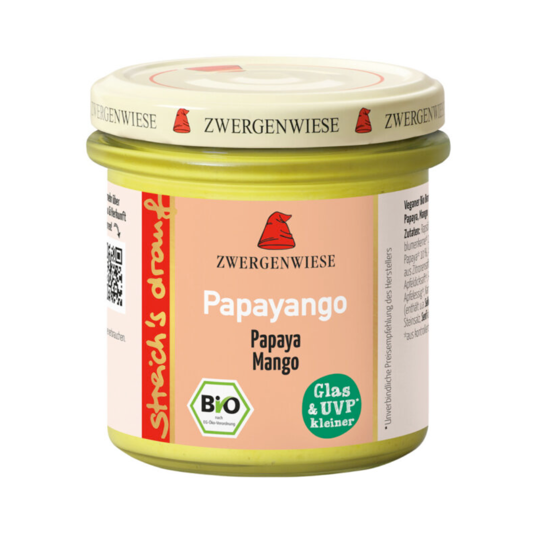 Bio Zwergenwiese Streichs Drauf Papayango 135g