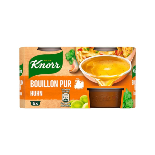 Knorr Bouillon Pur Huhn für 6x1/2l 6x28g