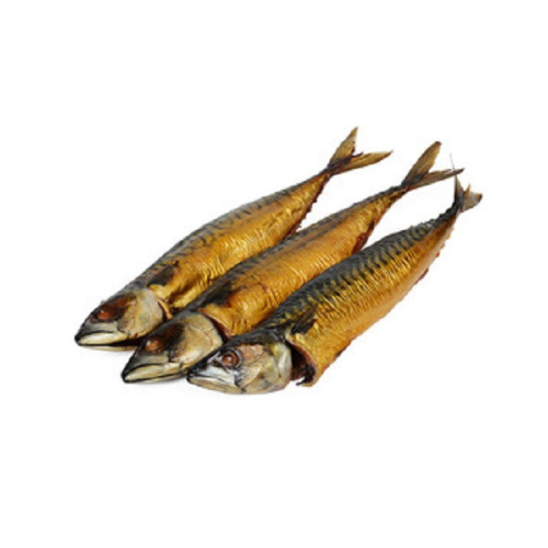Makrele ausgenommen mit Kopf geräuchert 300g ca.2kg