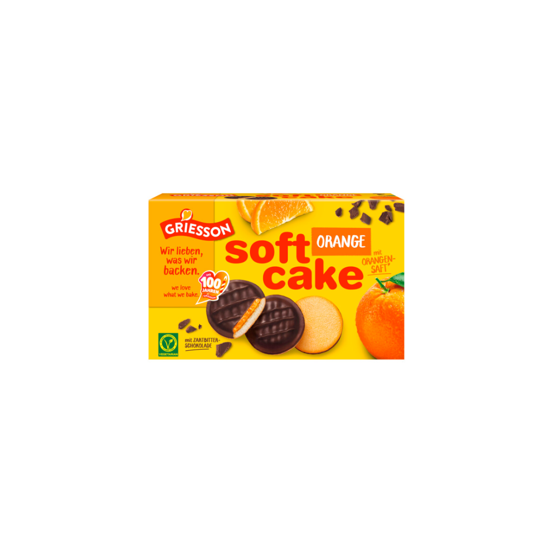 Griesson Soft Cake Orange Zartbitter 300g