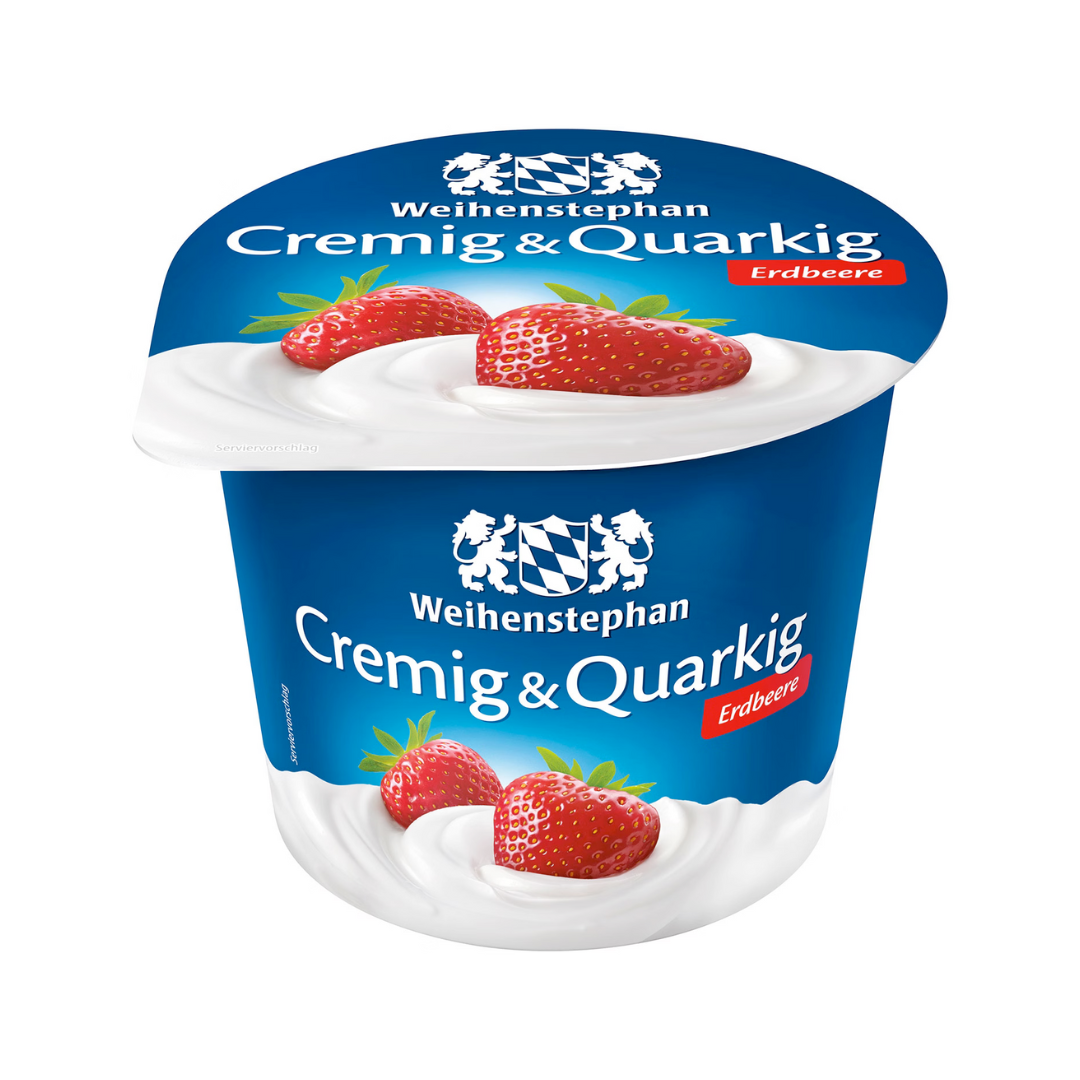 Weihenstephan Cremig Quarkig Erdbeere 500g