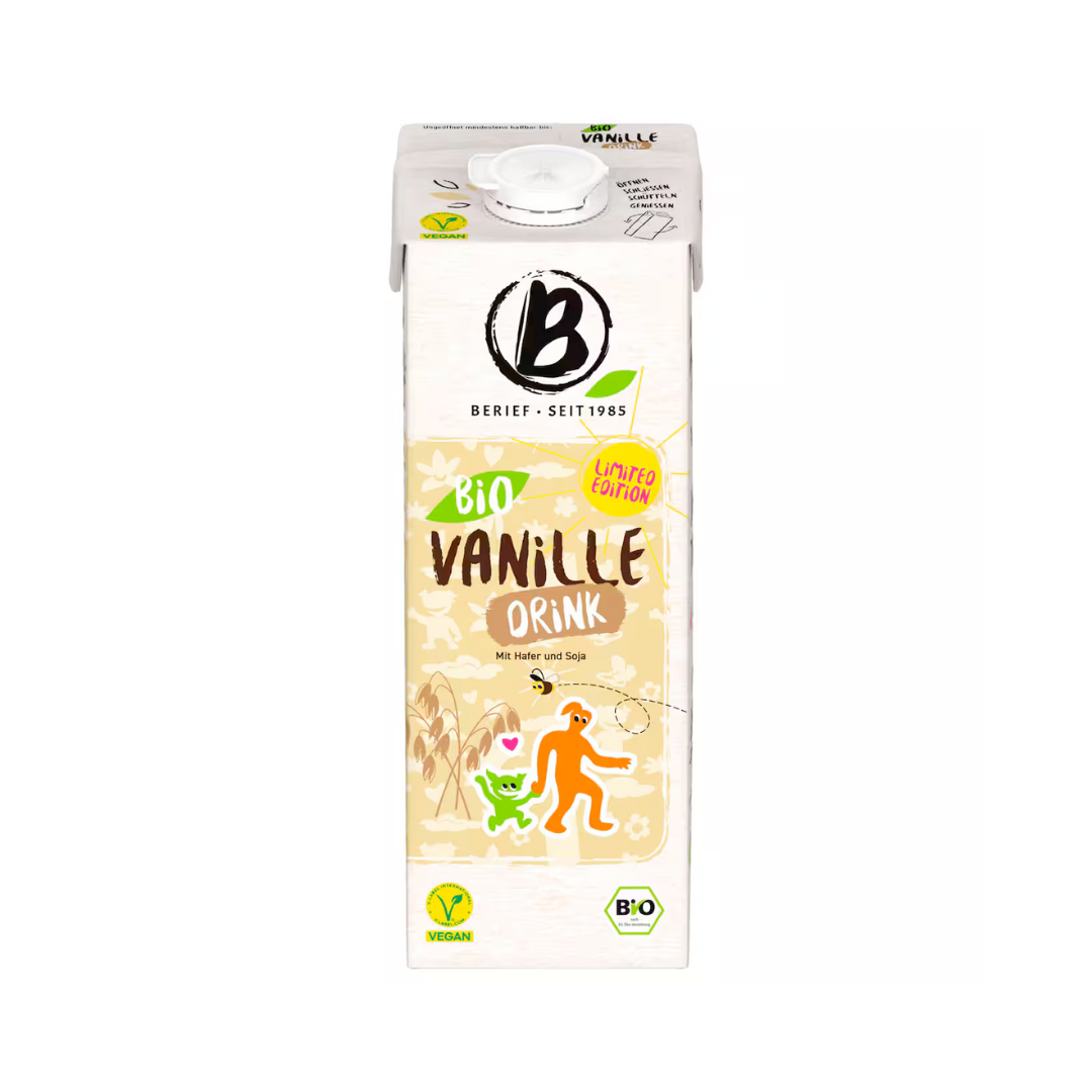 Bio Berief Vanille-Drink Limited Edition 1l