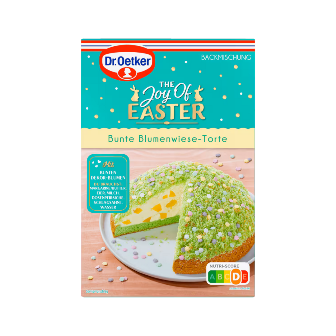 Dr.Oetker Easter bunte Blumenwiese Torte 337g
