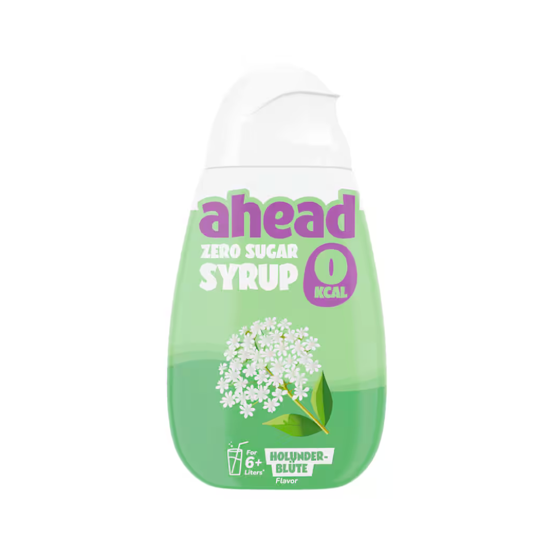 Ahead Holunderblüte Zero Sugar Sirup 0,048l