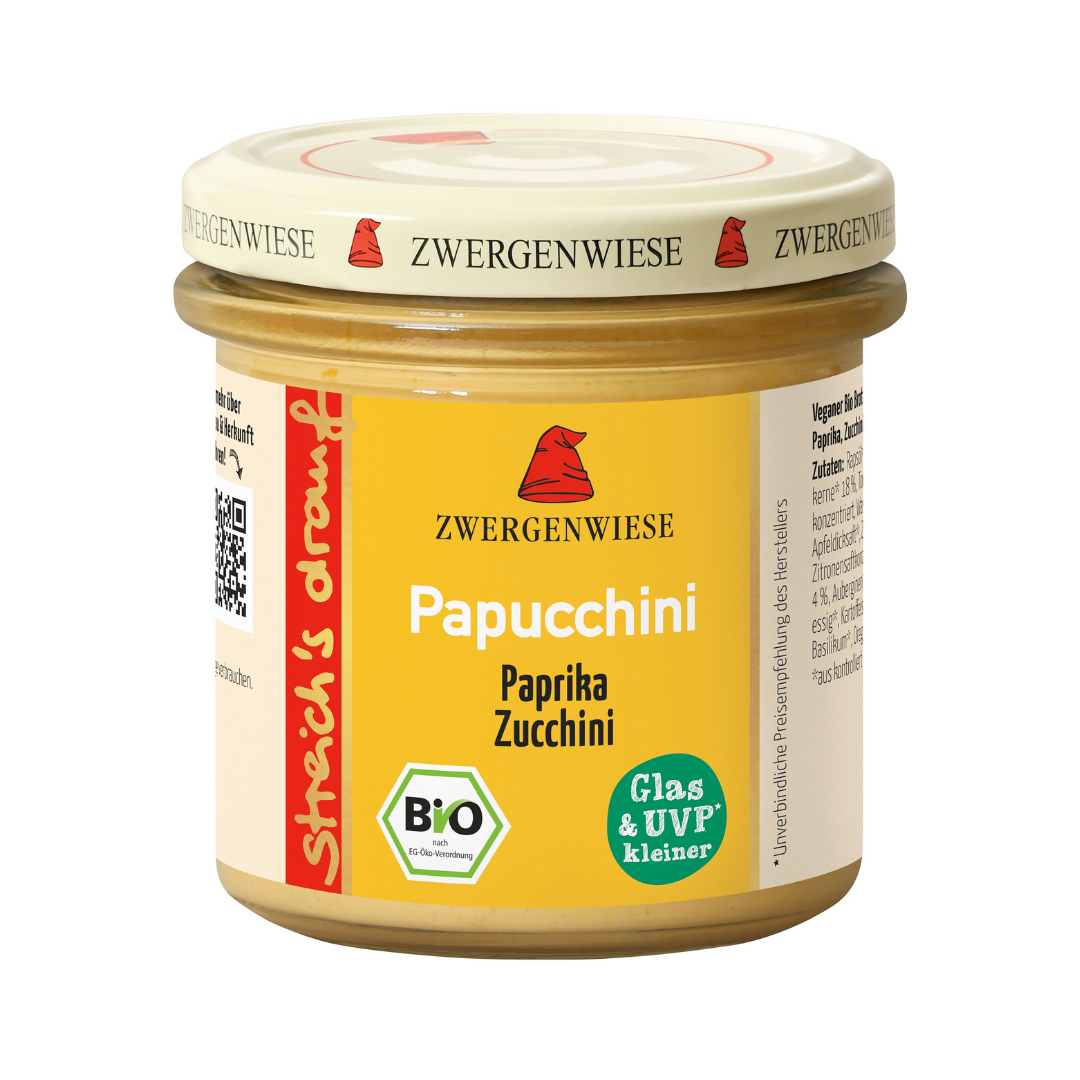 Bio Zwergenwiese Streichs Drauf Papucchini 135g