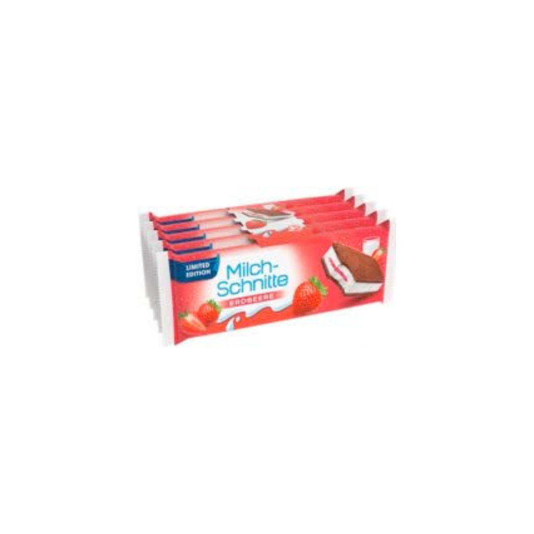 Ferrero Milch-Schnitte Erdbeere 5ST 140g