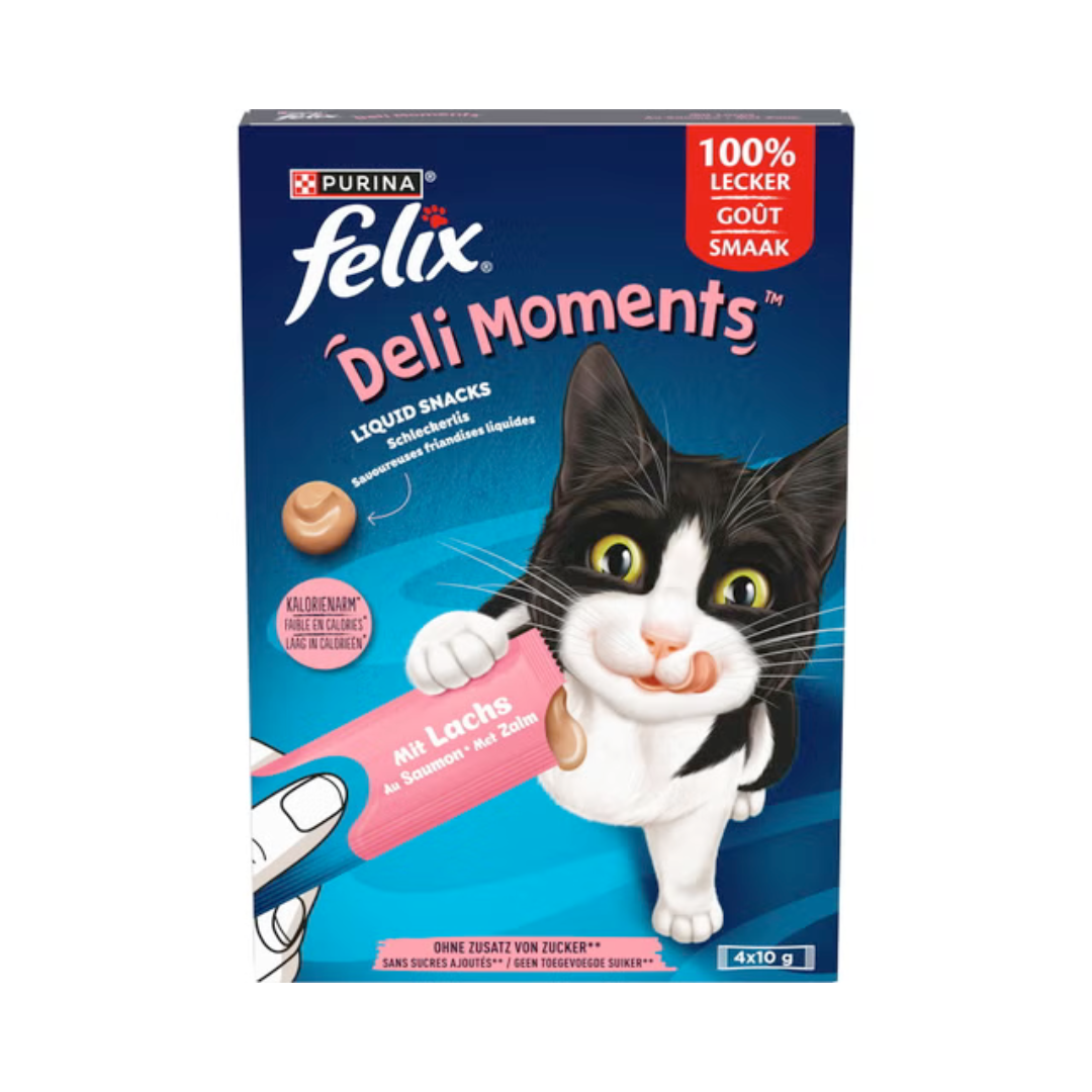 Felix Deli Moments Lachs 4x10g
