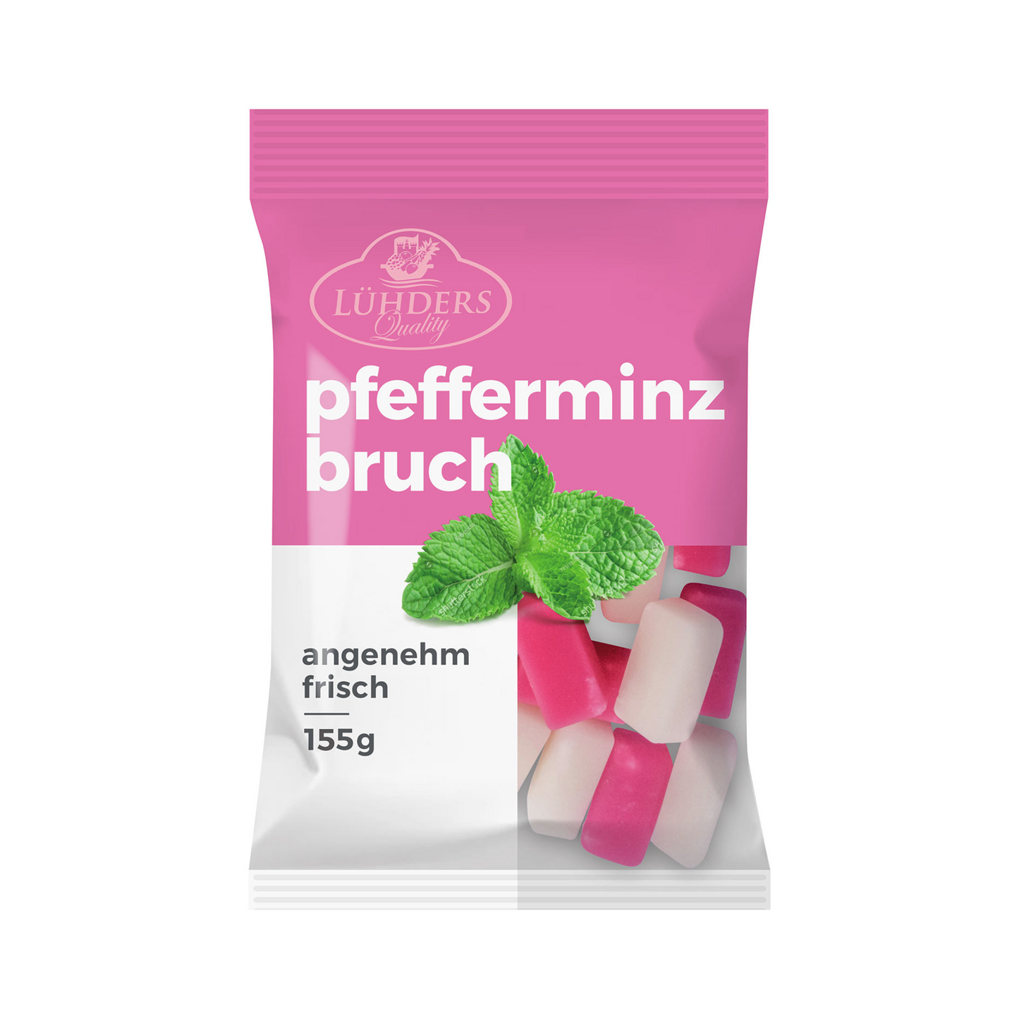Lühders Pfefferminz-Bruch 155g