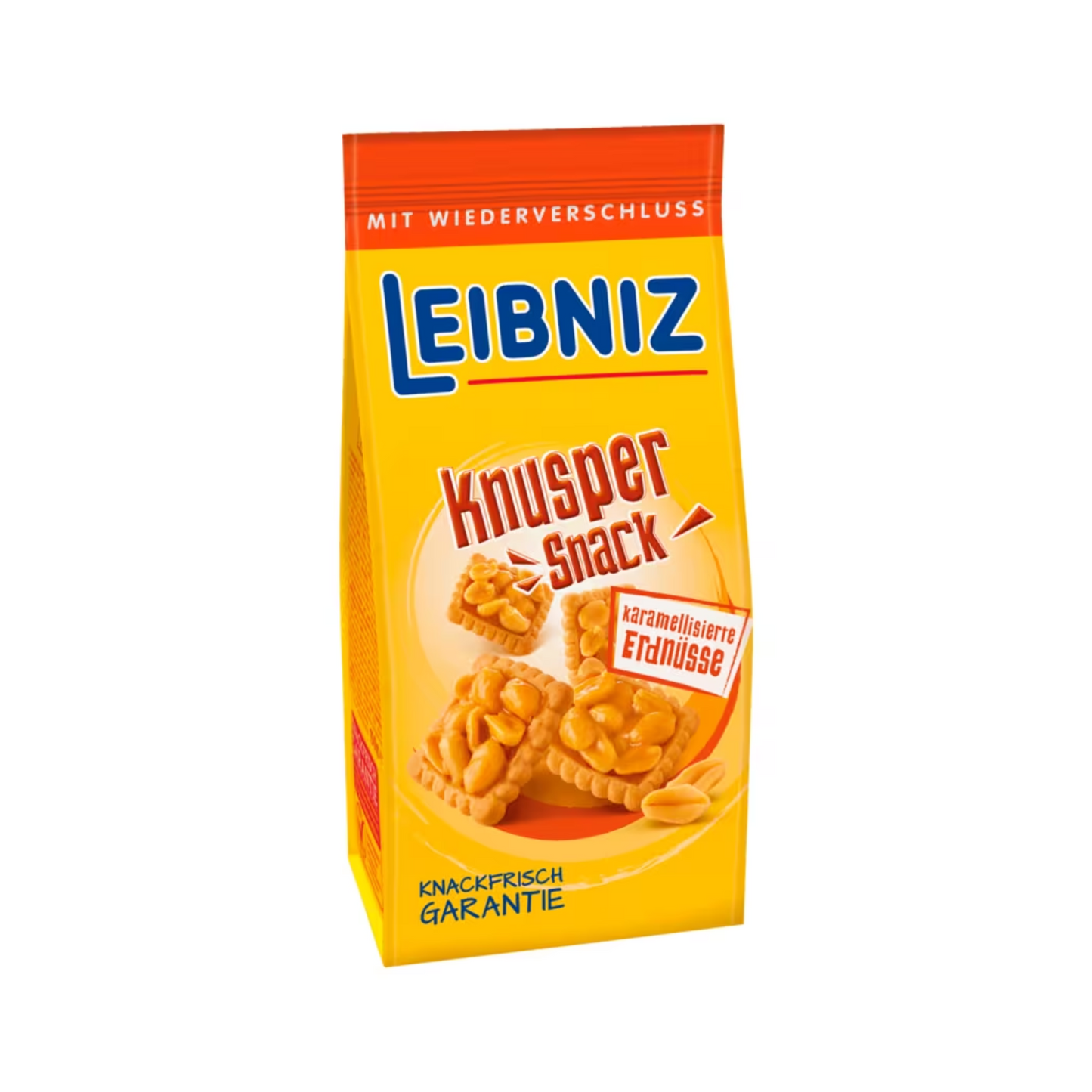 Leibniz Knusper Snack Karamel Erdnuss 175g
