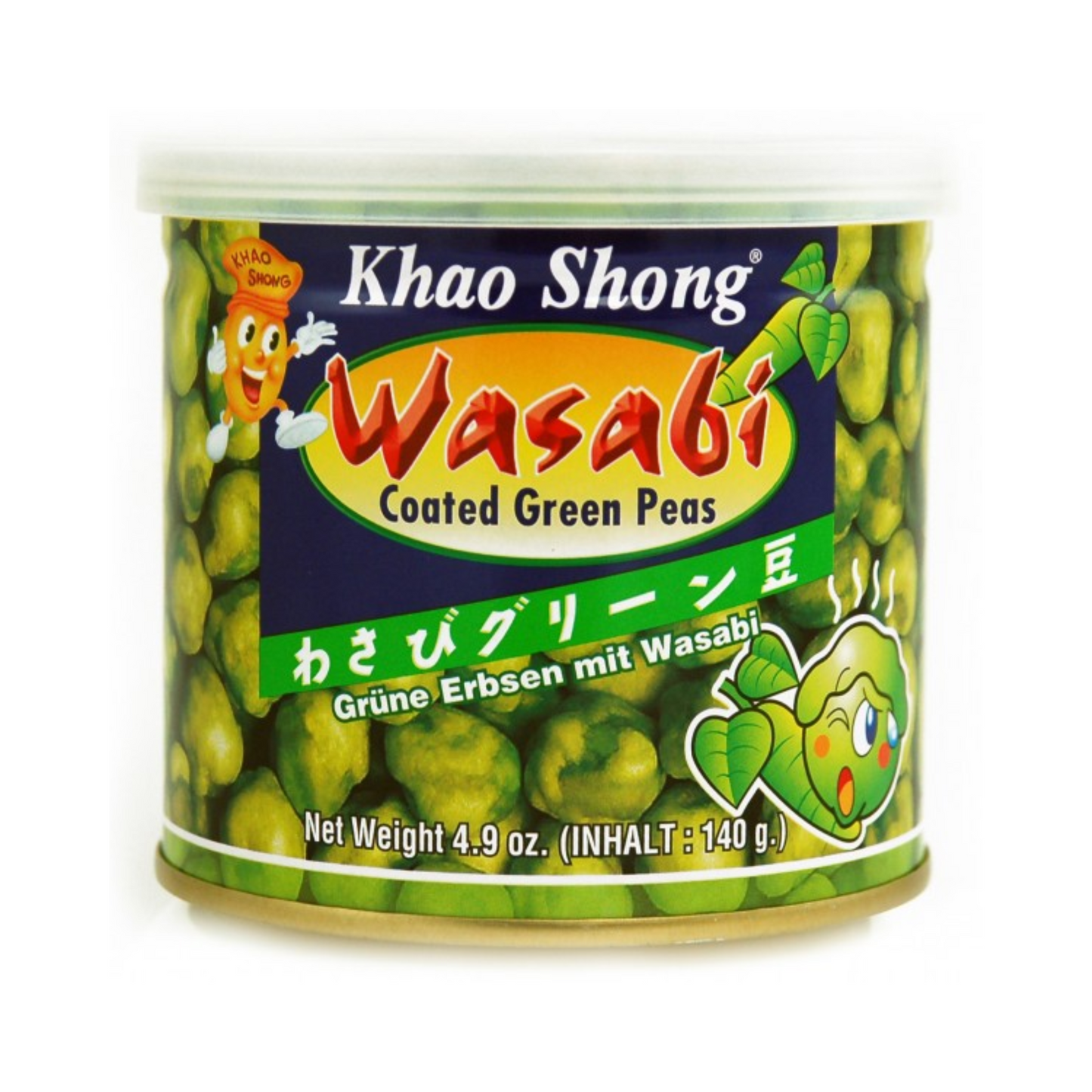 Khao Shong grüne Erbsen mit Wasabi 140g