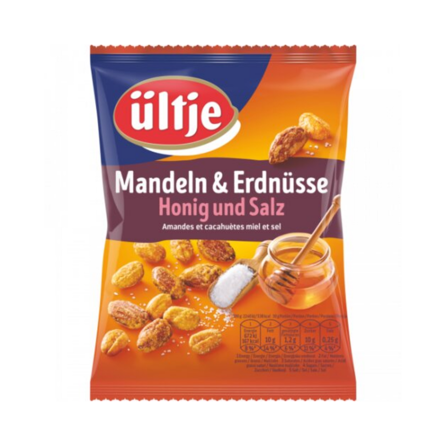ültje Mandel&Erdnuss-Mix Honig&Salz 200g