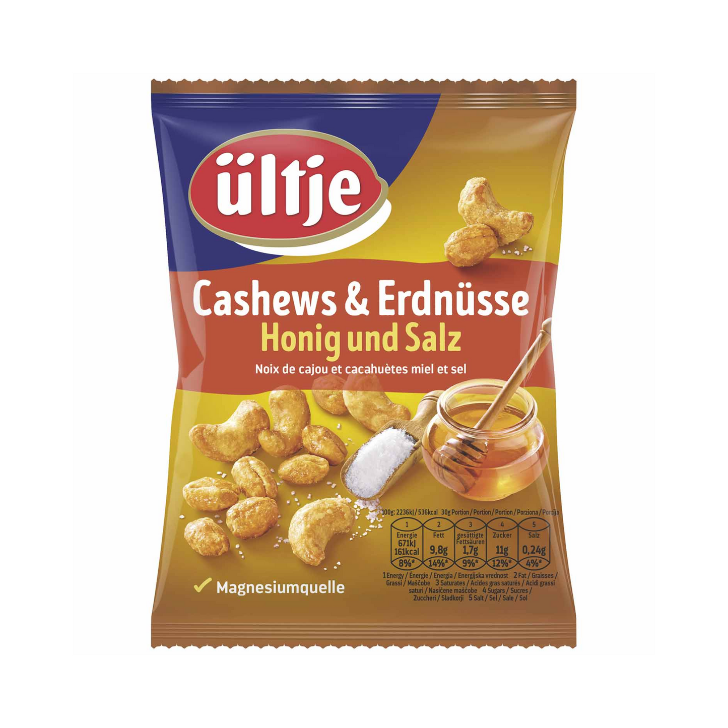 ültje Cashew-Erdnuss-Mix Honig/Salz 200g