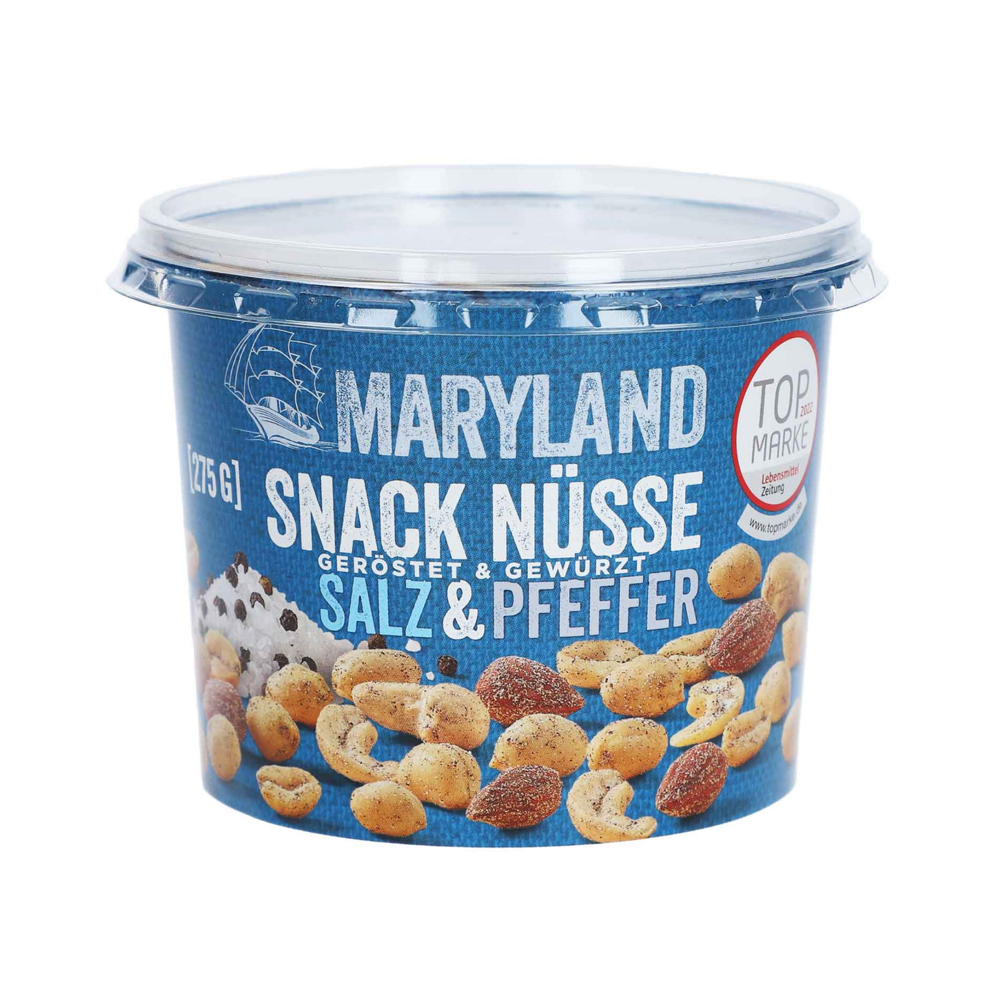 Maryland Snack Nüsse Salz-Pfeffer 275g