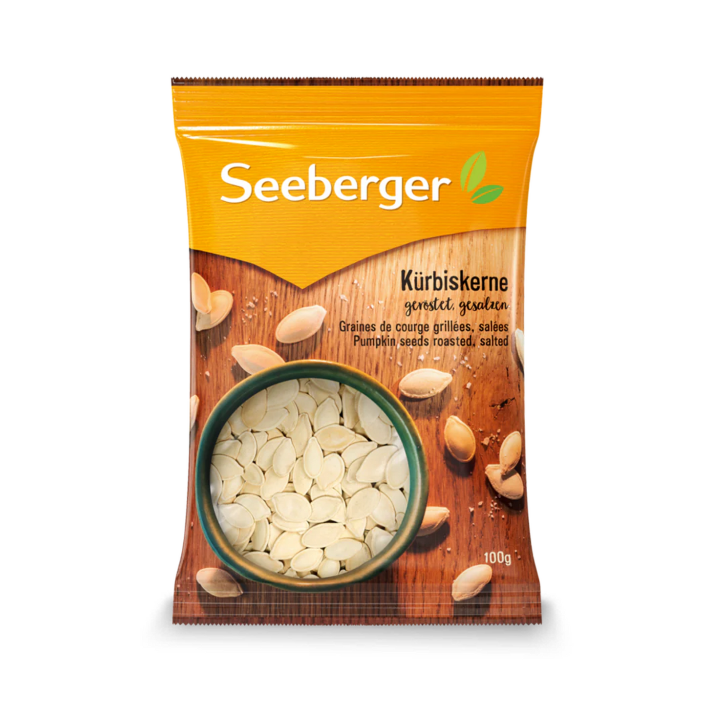 Seeberger Kürbiskerne in Schale geröstet gesalzen 100g