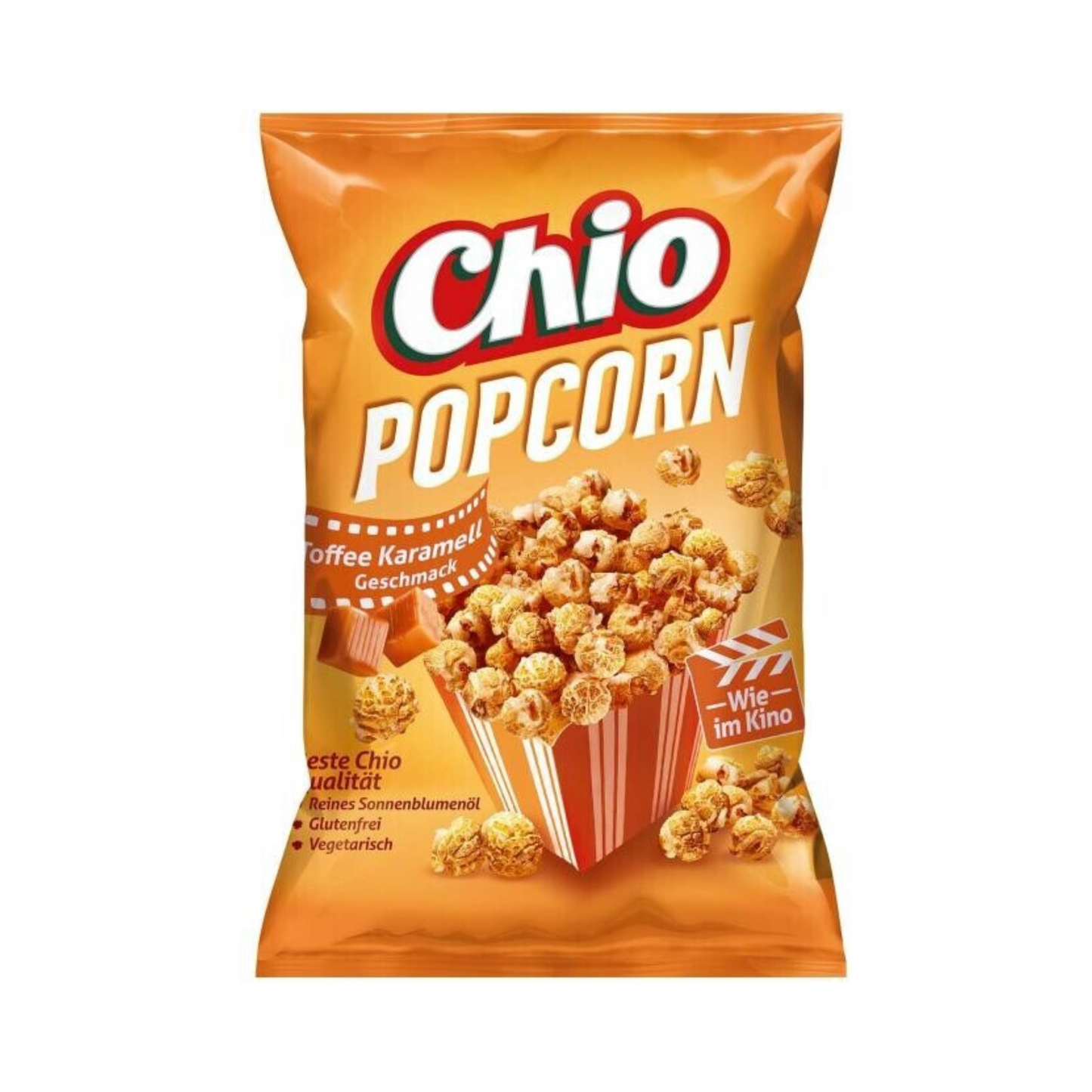 Chio Popcorn Toffee Karamell 120g