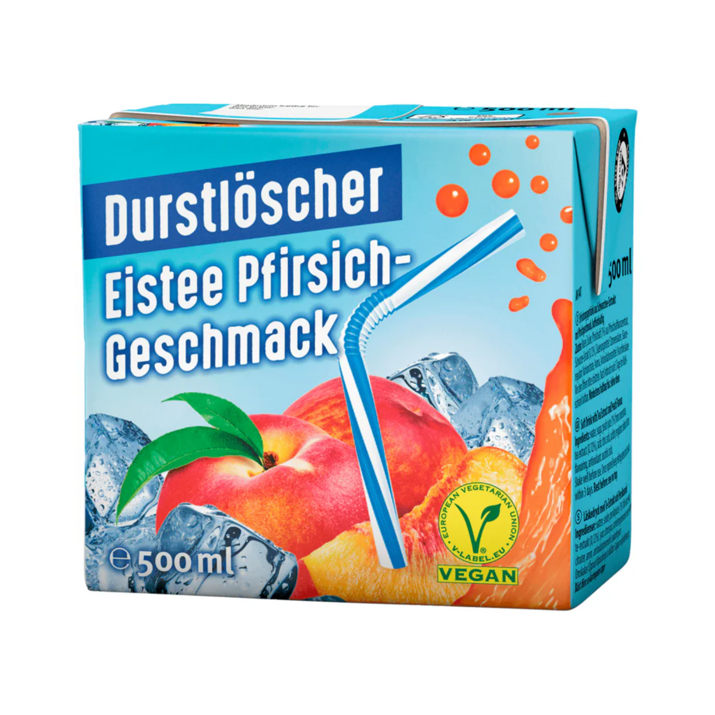 Durstlöscher Eistee Pfirsich 0,5l EW