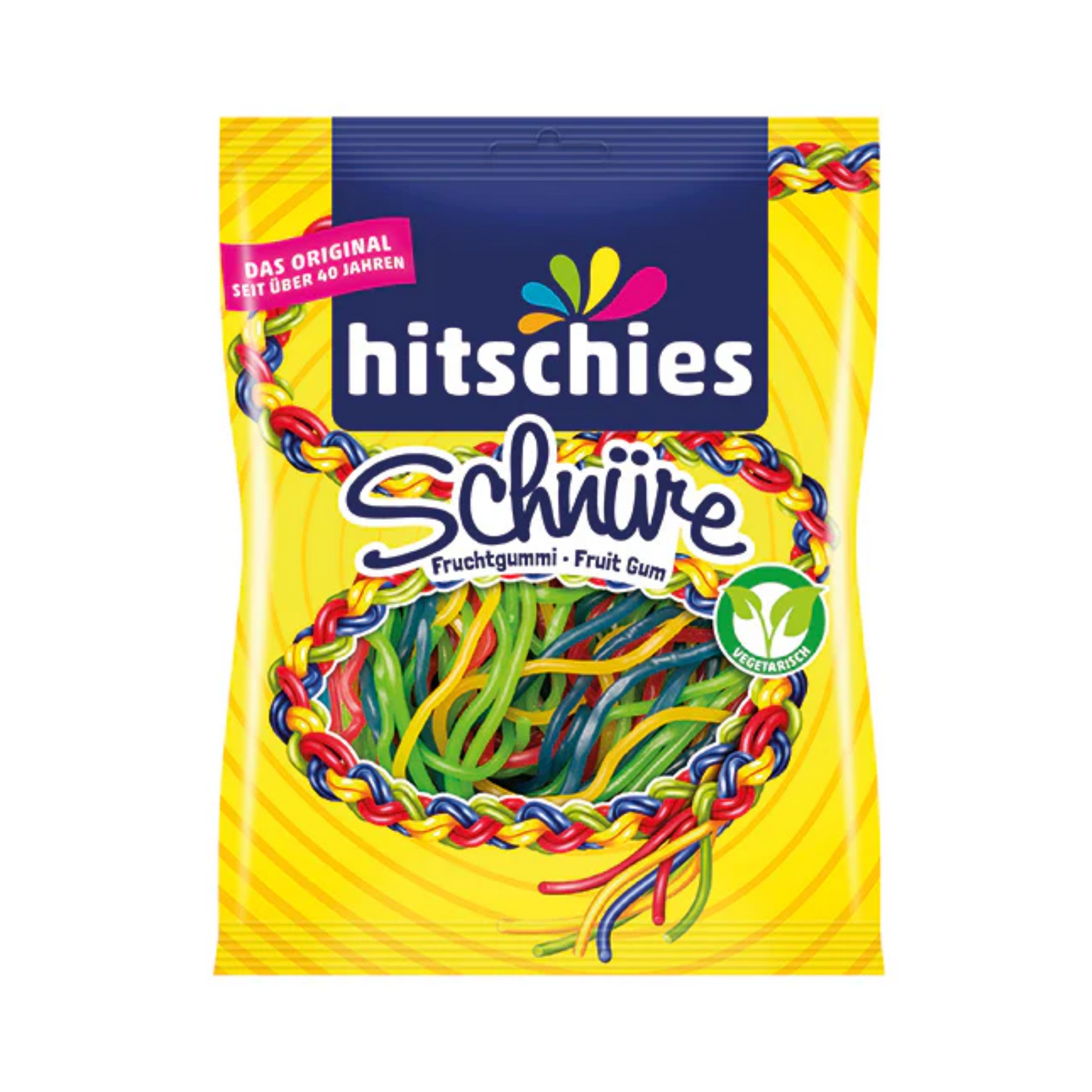 Hitschies Bunte Schnüre Mix 125g