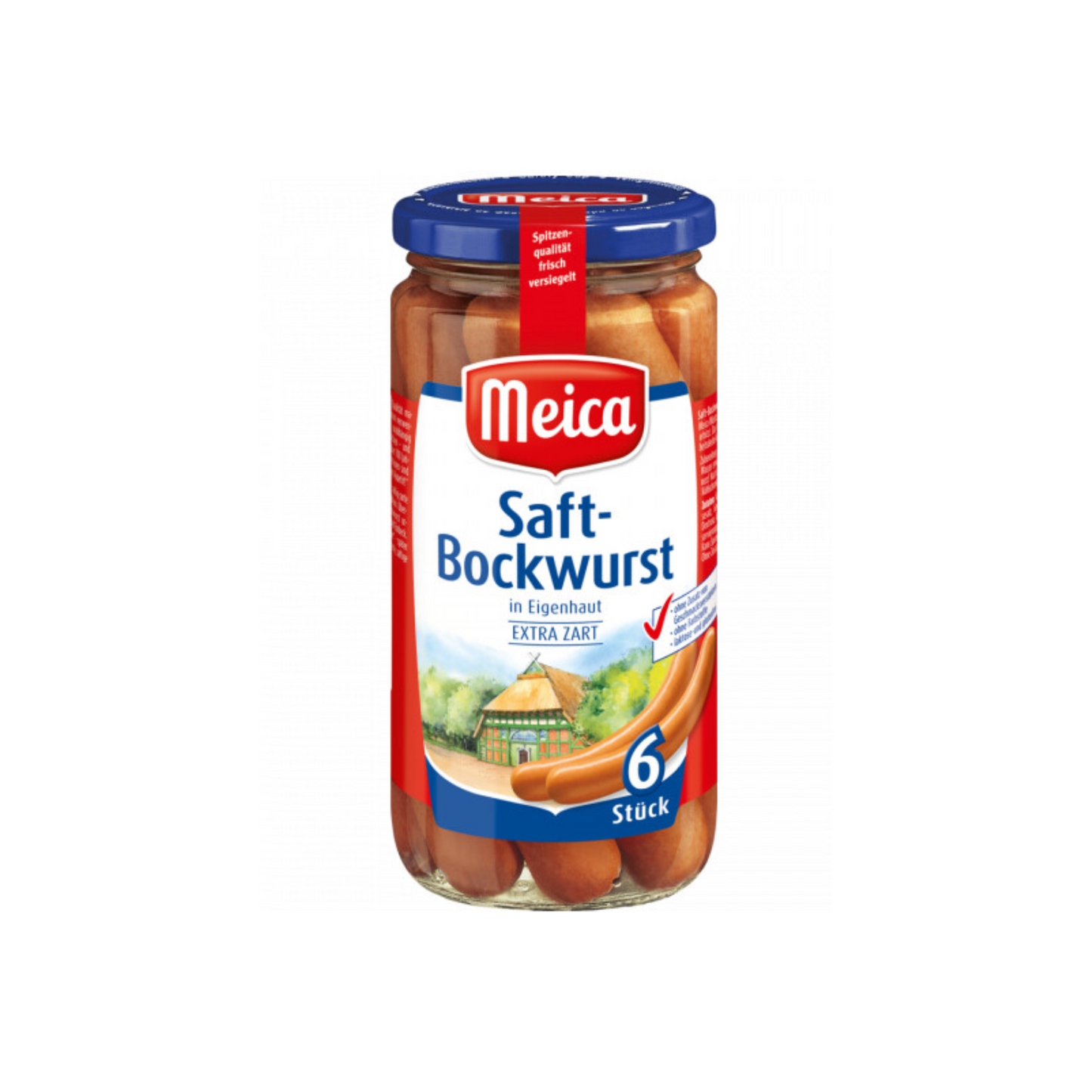 Meica Saft-Bockwurst 6ST extra zart 380g