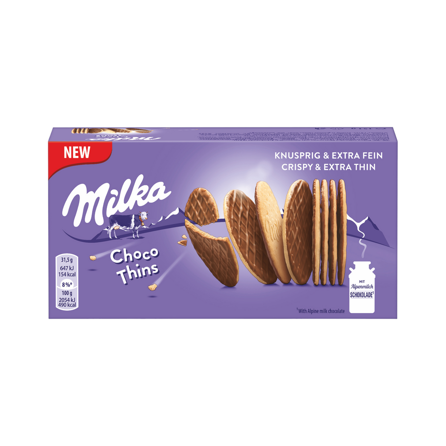 Milka Choco Thins 151g