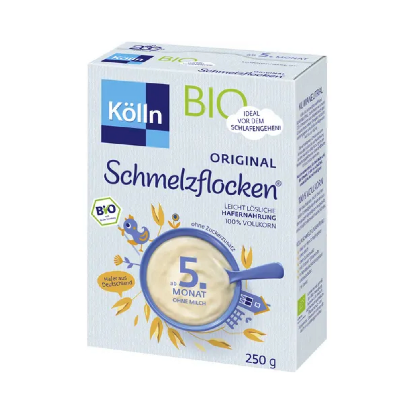 Bio Kölln Original Schmelzflocken aus Vollkorn-Hafer 250g