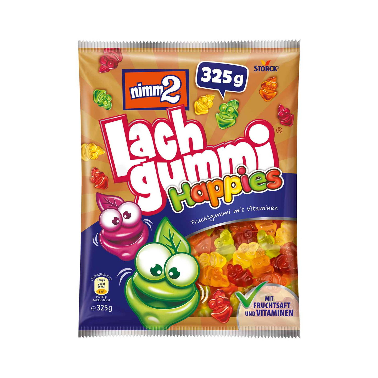 Nimm2 Lachgummi Happies 325g