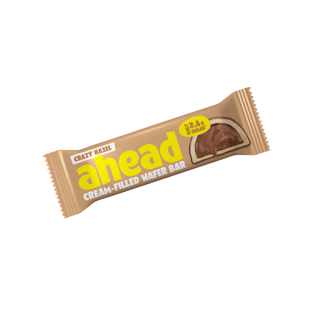 Ahead Crazy Hazel Wafer Bar 30g