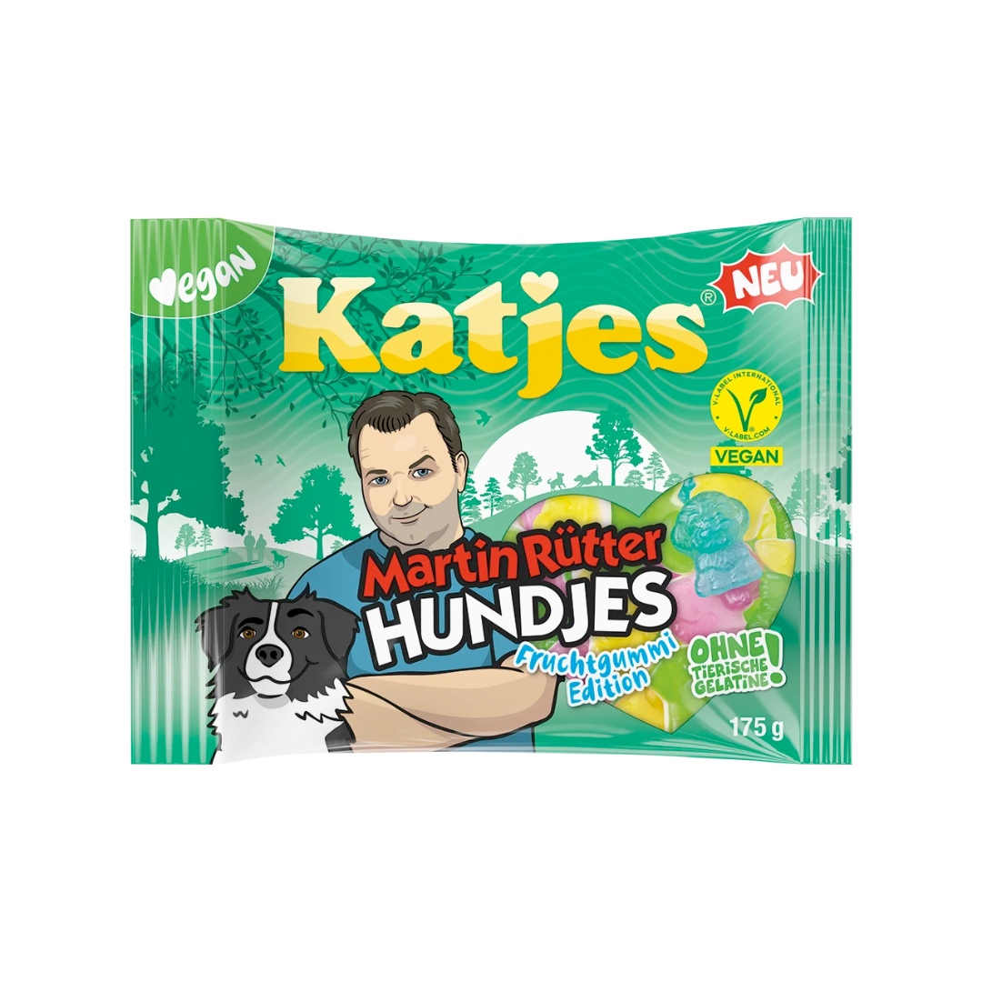 Katjes Martin Rütter Hundjes Fruchtgummi Edition 175g