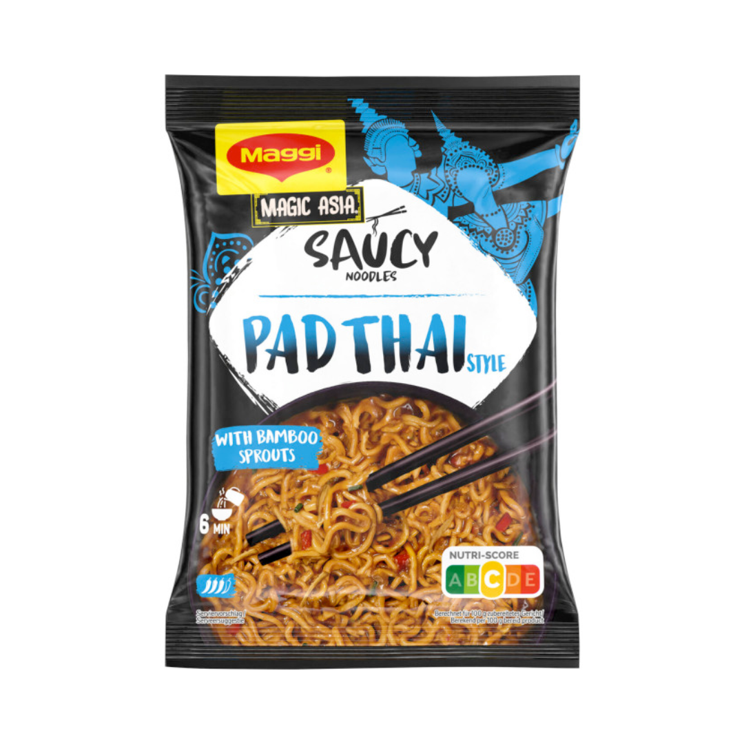 Maggi Magic Asia Saucy Noodles Pad Thai Style 128g