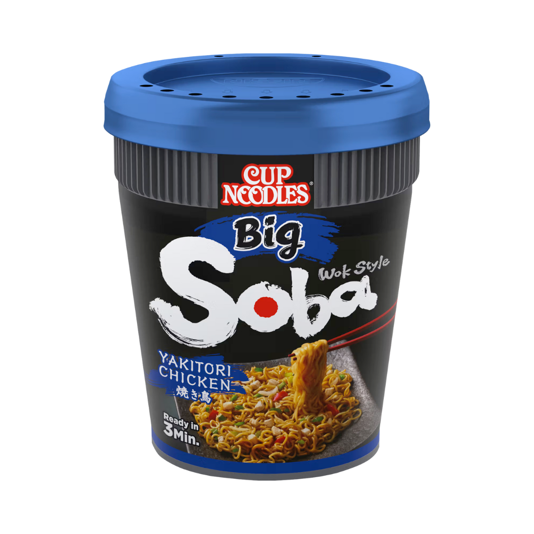 Nissin Cup Noodles Soba Big Yakitori Chicken 113g