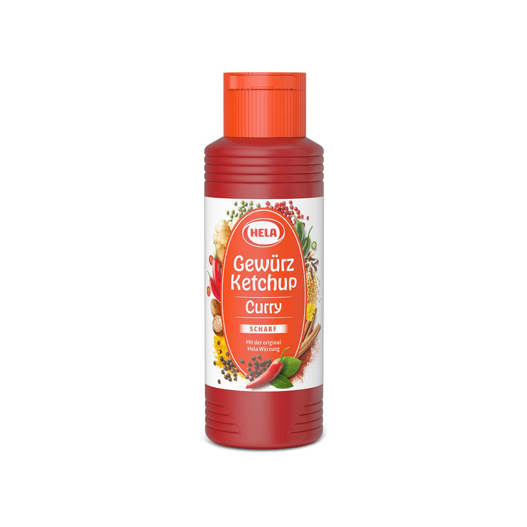 Hela Gewürz Ketchup Curry leicht scharf 150ml