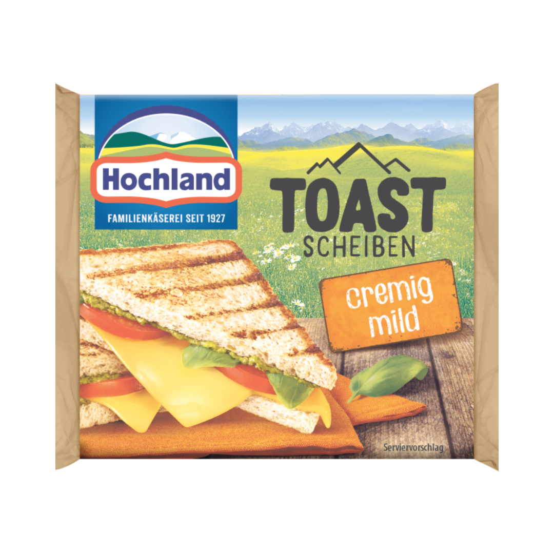 Hochland Toast Scheiben cremig mild 35% 200g