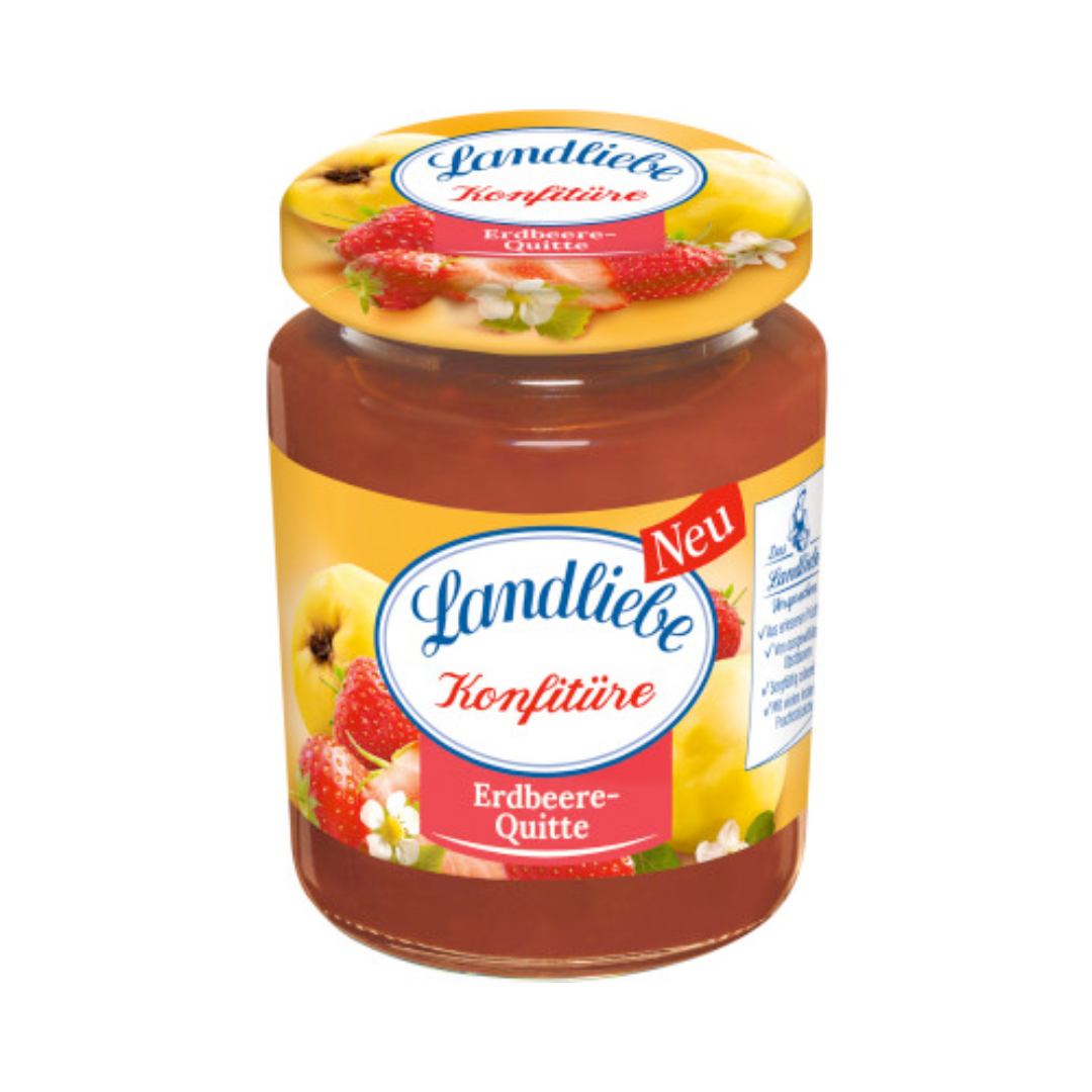 Landliebe Konfitüre Erdbeere-Quitte 200g