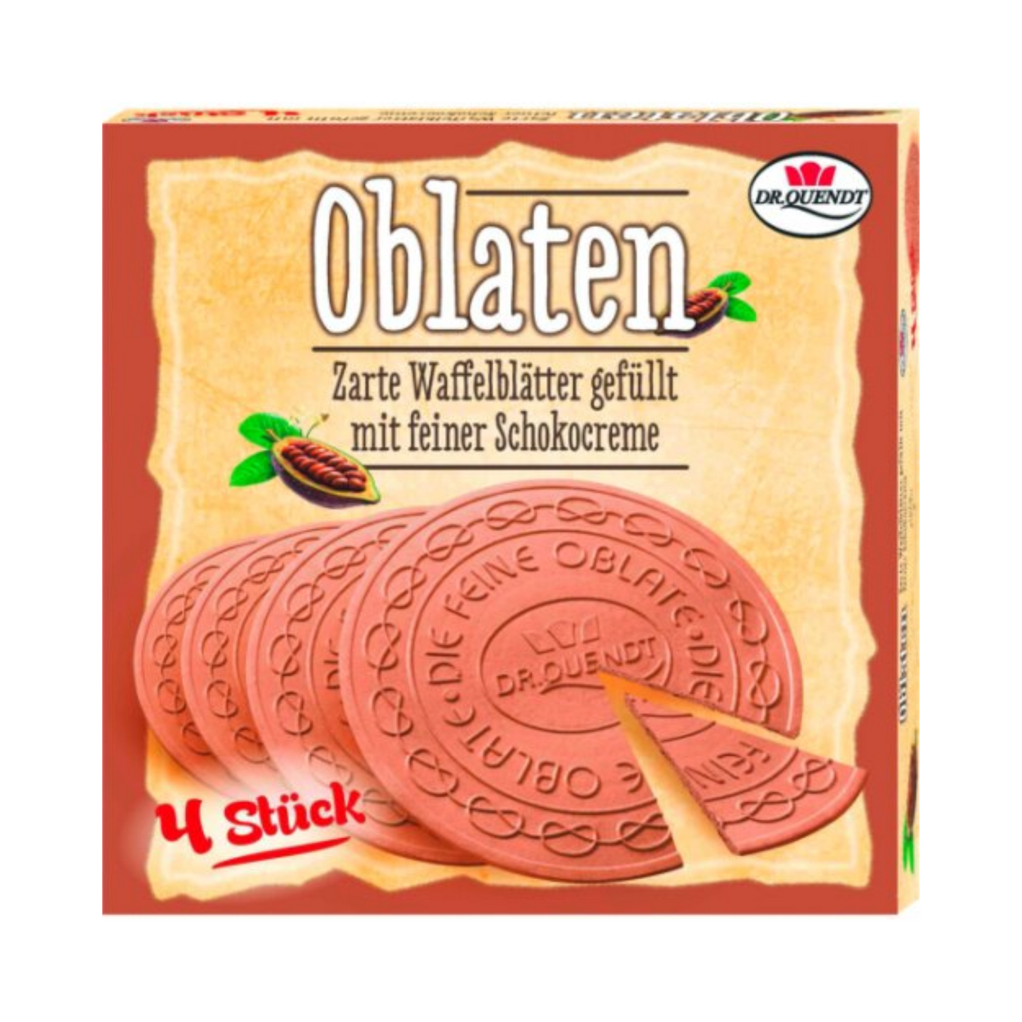 Dr.Quendt Oblaten Schokocreme 150g
