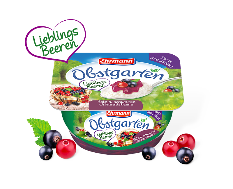 Obstgarten Rote und Schwarze Johannisbeere 120g